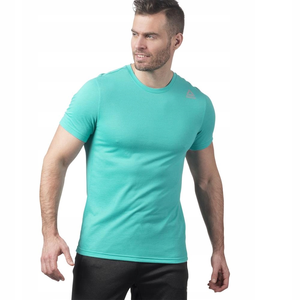 Męska Koszulka Reebok Workout Ready Supremium 2.0 Tee Teal M