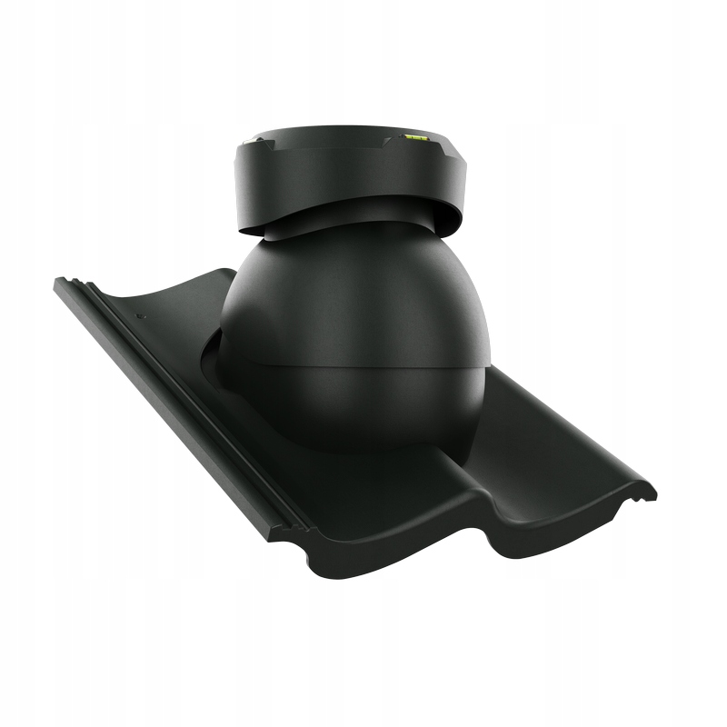 Kanalizace odvzdušnění fi110 pro střešní tašky Moravska, Hodonka Grafitový