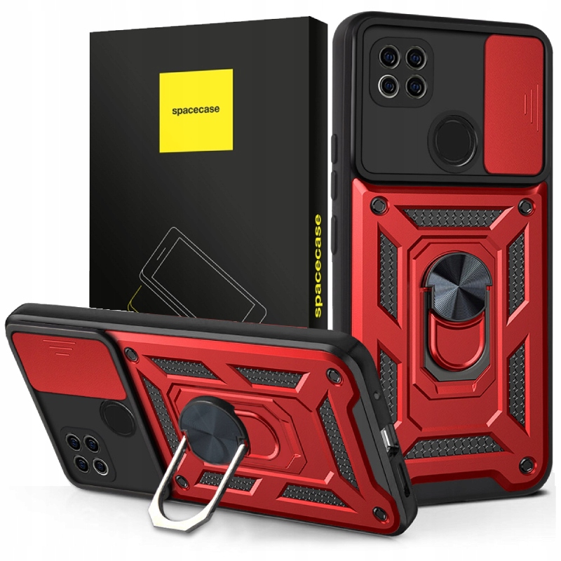 

Etui Case Camring do Redmi 9C/9C Nfc Szkło 5D
