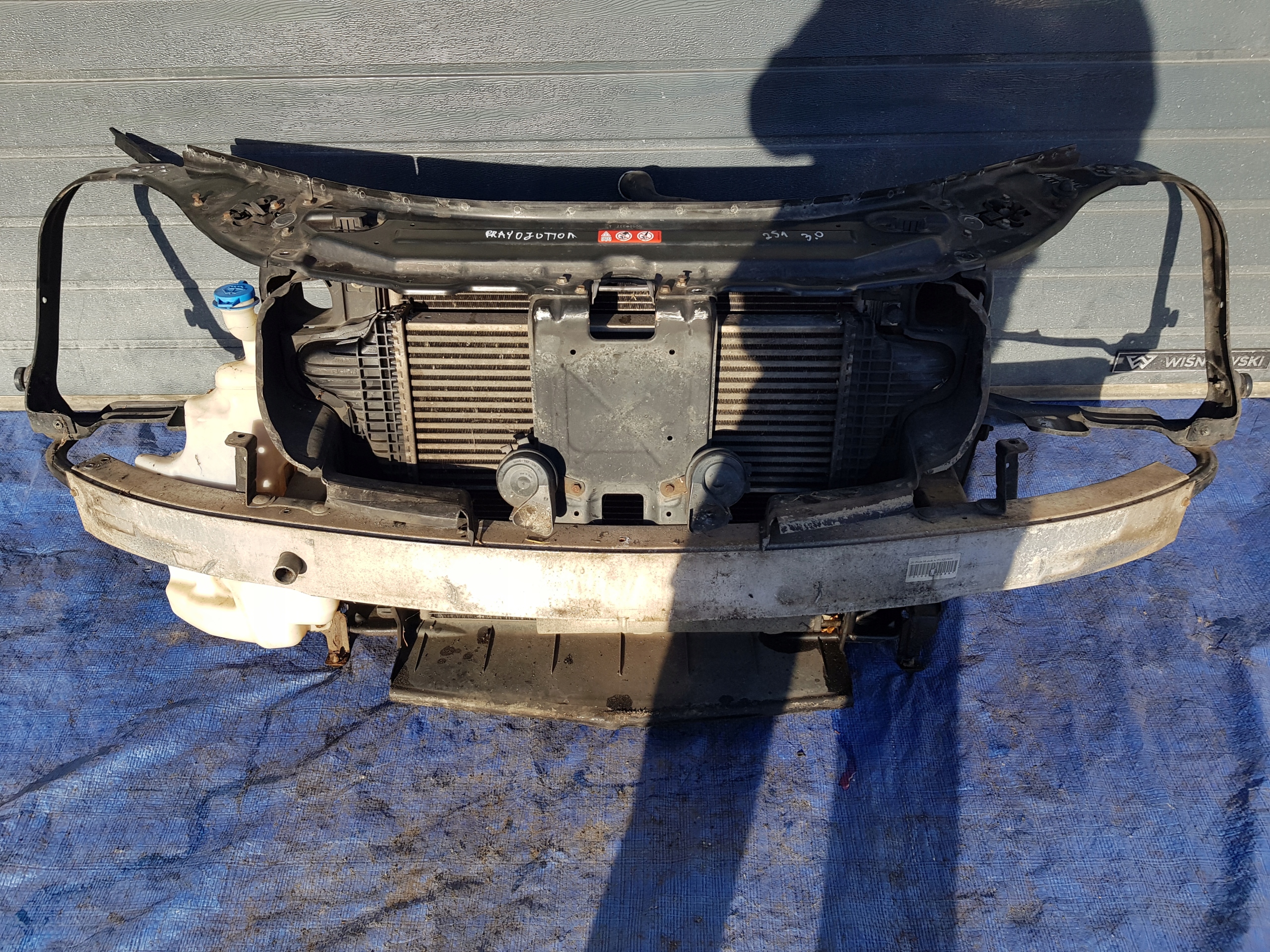 support panel for radiators radiator MERCEDES W251 320 3.0 3.2 CDI
