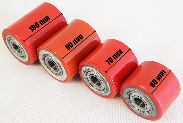 ROLKA KOŁO do wózka paletowego paleciaka 80x 60mm Marka Kastory