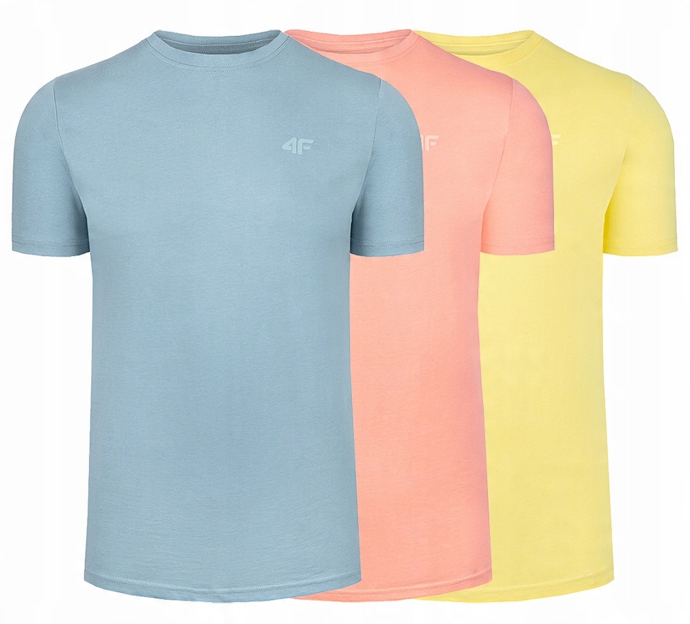 

4F T-shirt Męski x3 Zestaw Kolekcja Limitowana M