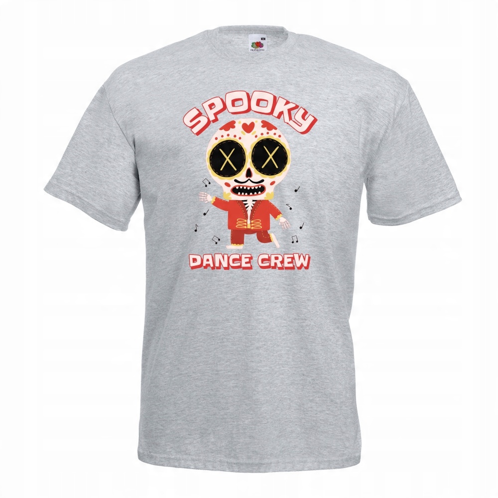 

Koszulka spooky dance halloween XXL szara