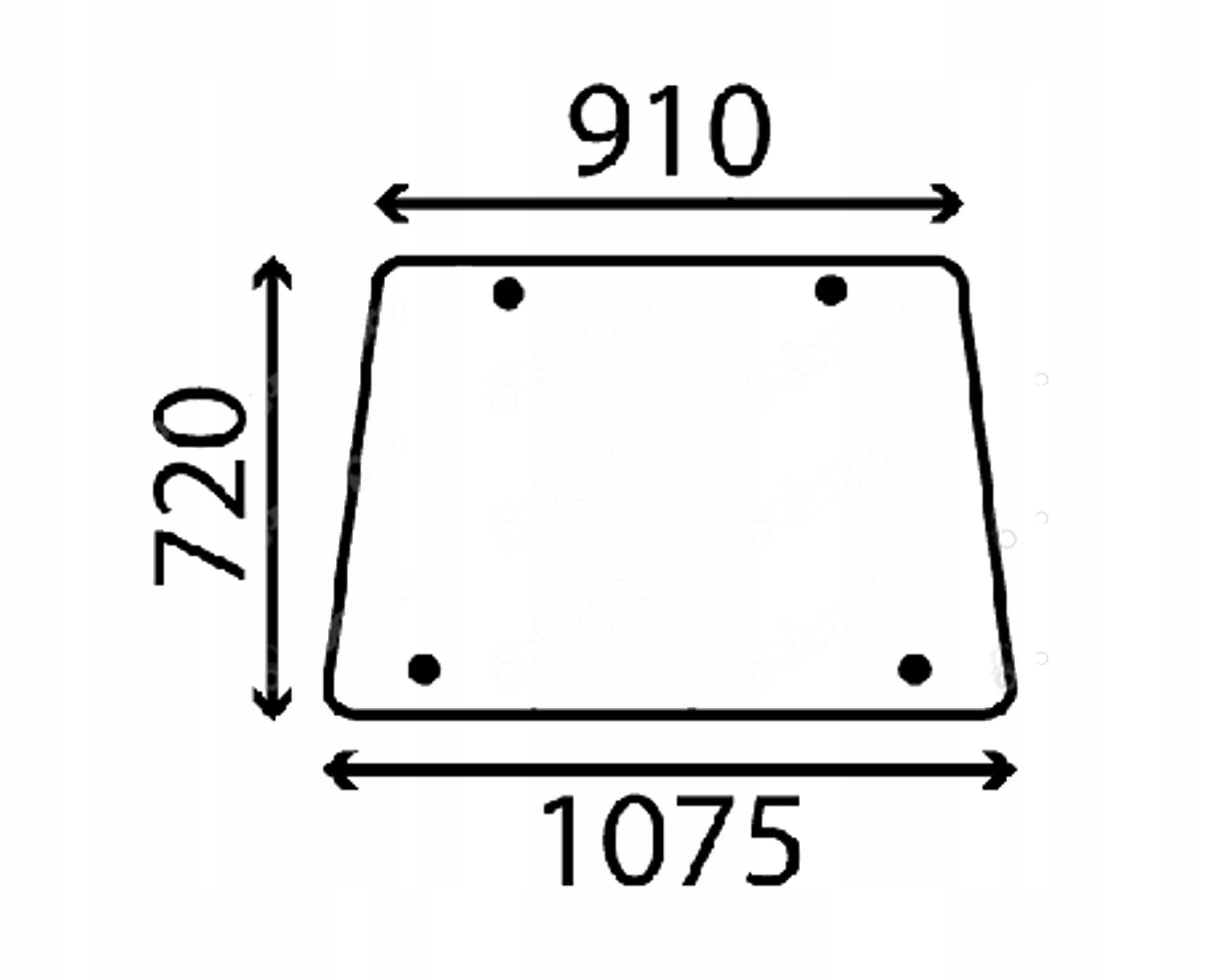 čelní sklo traktor Kubota TA04970510