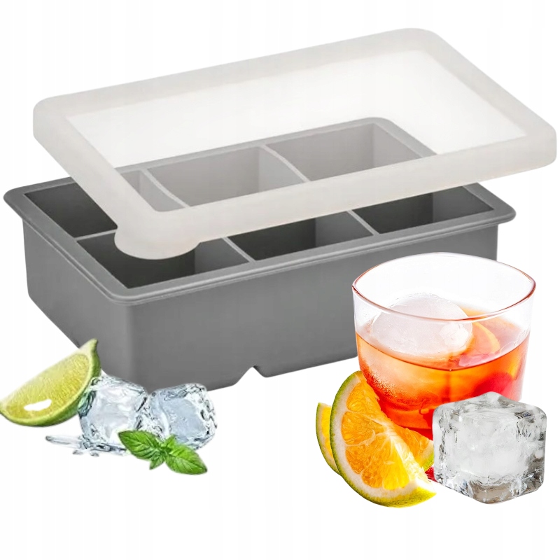 FORMA SILIKONOWA ELASTYCZNA DO KOSTEK LODU FOREMKI SILIKONOWE