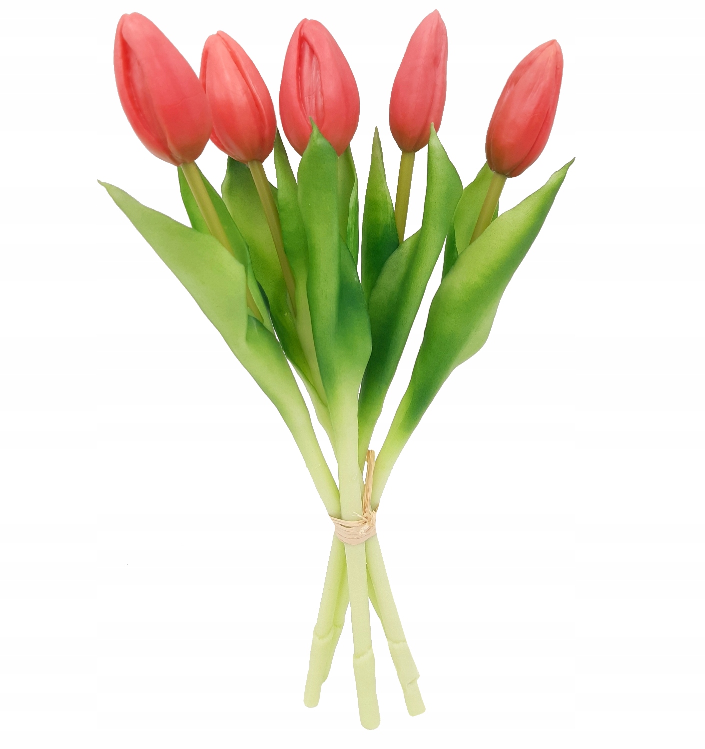 

Tulipan Silikonowy Tulipany Bukiet 5 szt Malinowe