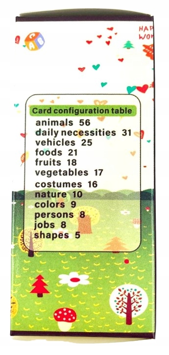 CZYTNIK KART DO NAUKI ANGIELSKIEGO KARTY do WCZESNEJ NAUKI JĘZYKA 224 słowa Marka Maxlife