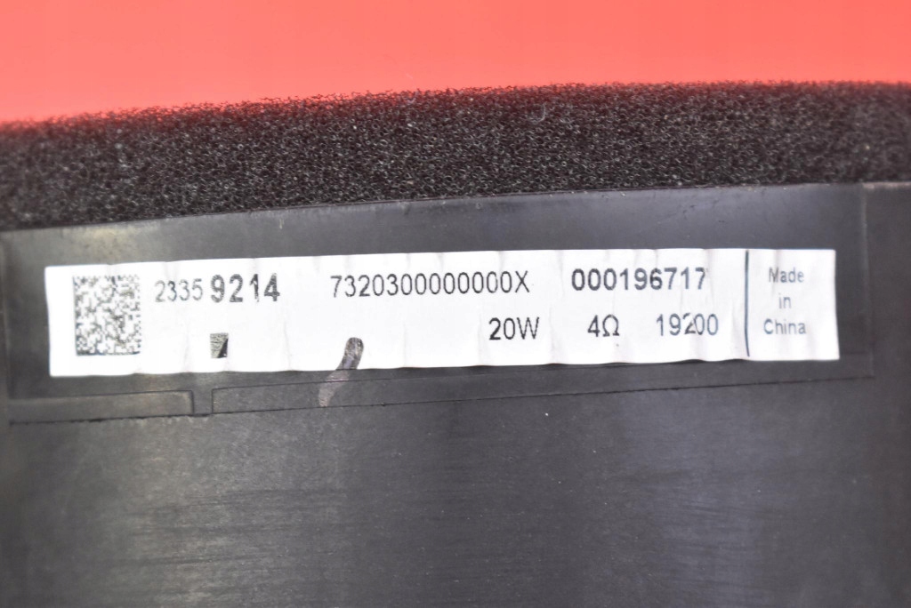 speaker left front 23359214 OPEL INSIGNIA B 17-20