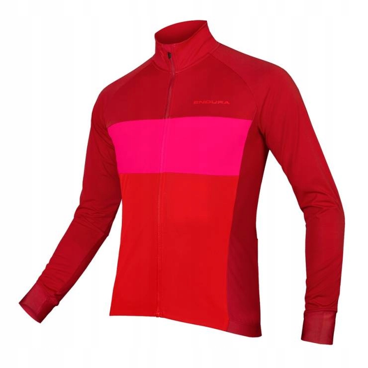 Endura bluza męska FS-260 Pro Jetstream czerwono różowa XL