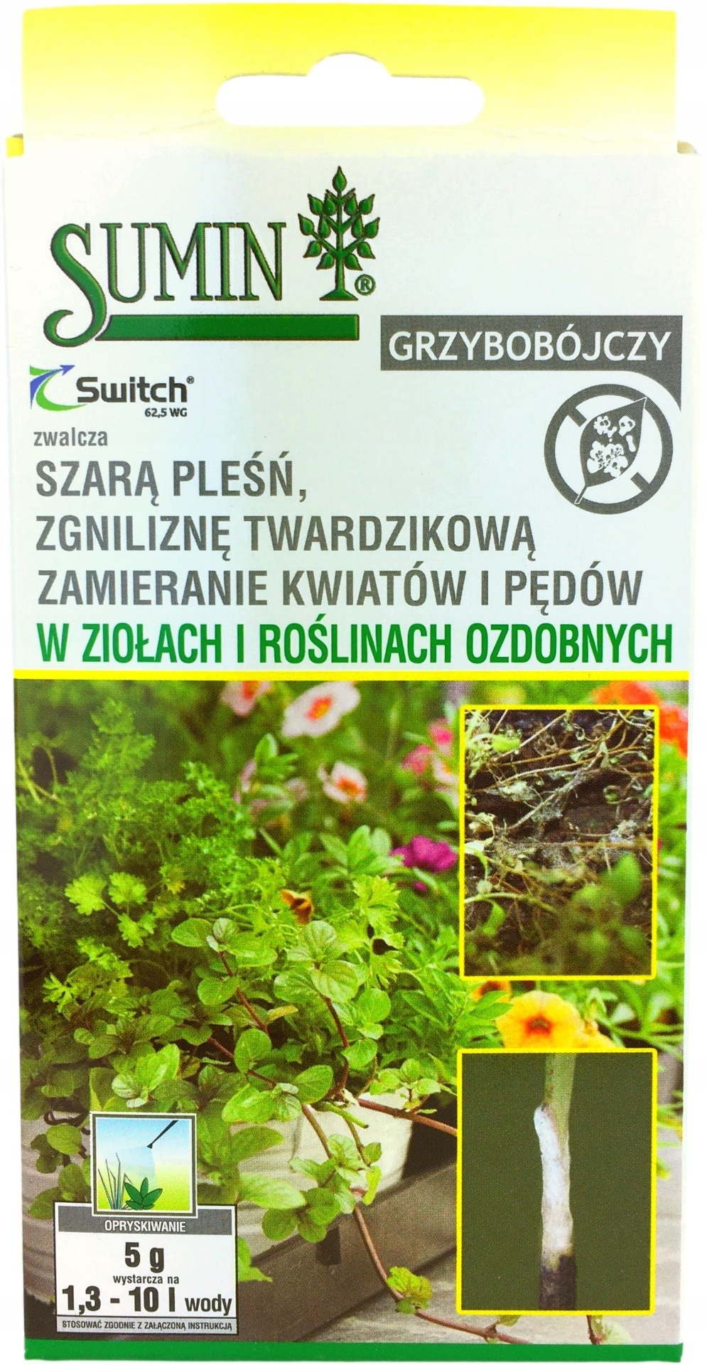 

Switch 62,5 Wg 5G Oprysk Na Szarą Pleśń Zgniliznę