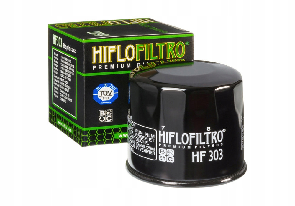 

Filtr Oleju HF303 Honda Kawasaki Yamaha Hiflofiltr