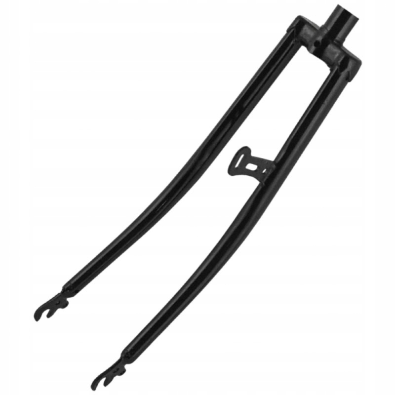 Widelec sztywny 28 25.4x220x90mm dynamo czarny