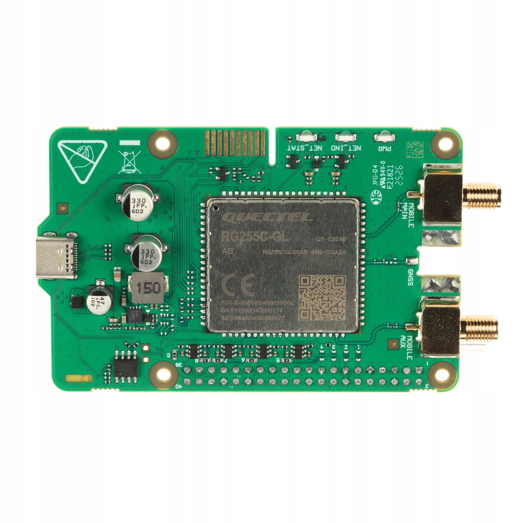 Calyx EBD070 Raspberry Pi Hat Teltonika
