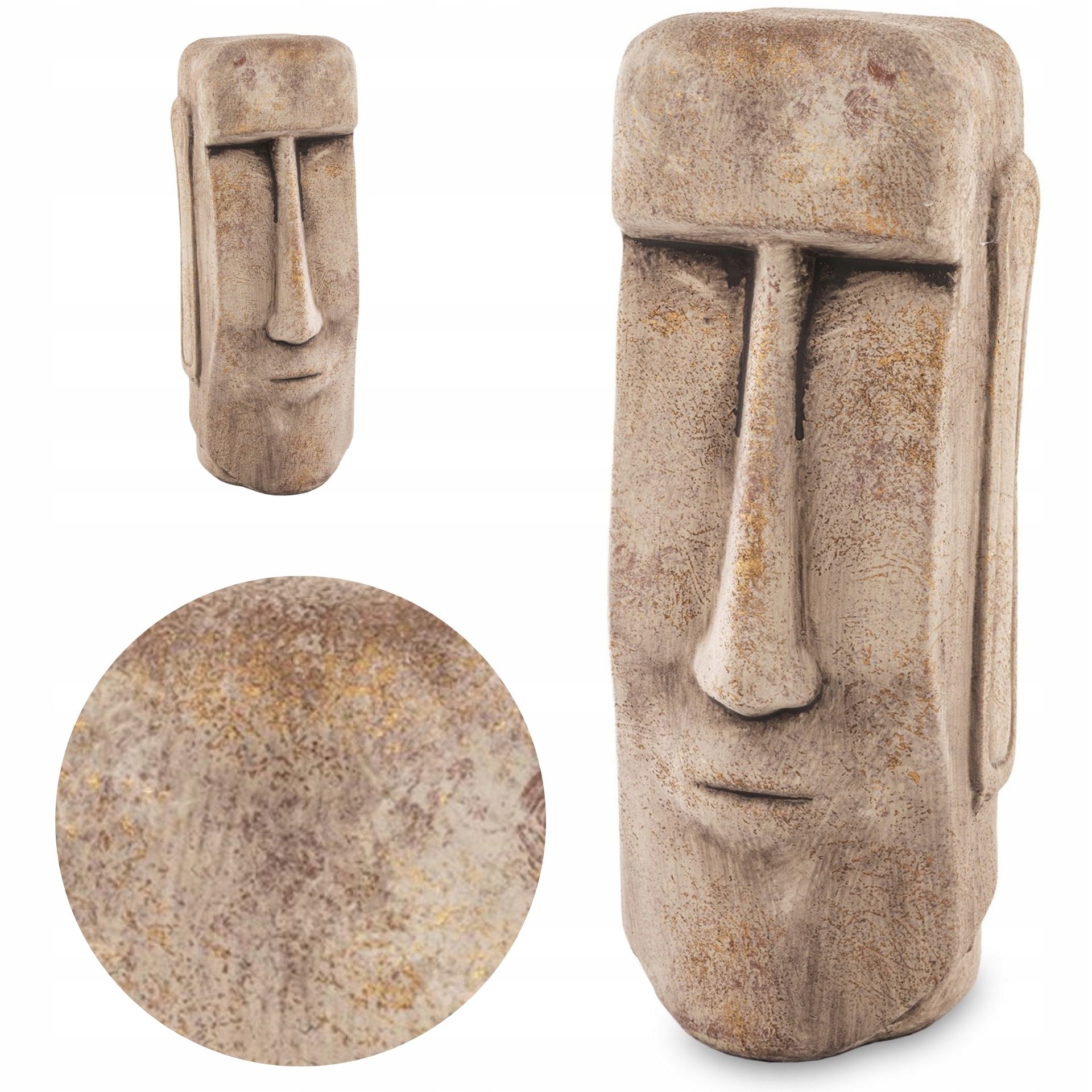 

Figurka Dekoracyjna Ceramiczna Etno Głowa Moai 26