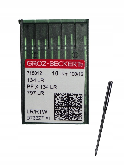 Igły 134 Lr 100/16 PFx134LR 797LR 715012
