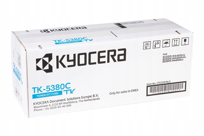 Originální toner Cyan Kyocera MA4000, PA4000 (TK5380C, TK-5380C, 1T02Z0CNL0)