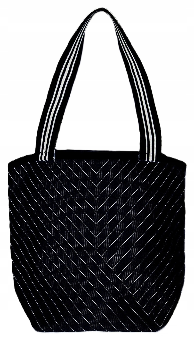 TORBA DAMSKA MŁODZIEŻOWA NA RAMIĘ WZORZYSTA NIETYPOWA MOCNA TKANA Marka inna