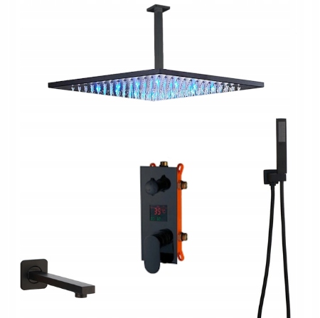 Podomietkový Sprchový Set S Led Displejom