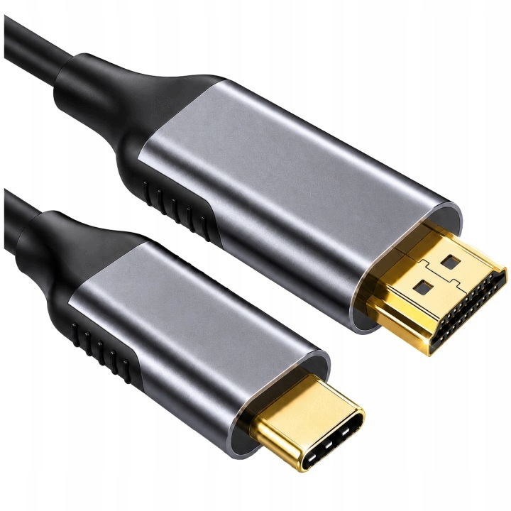 Kabel Usb-c Hdmi Przejściówka Adapter Typ C Do Hdmi Mhl 4K 60HZ 500cm