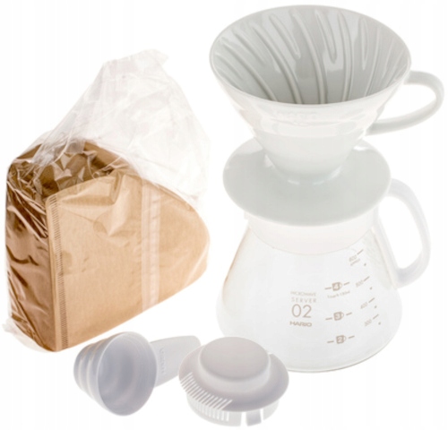 Kawiarka klasyczna Hario V60-02 Biały 600 ml