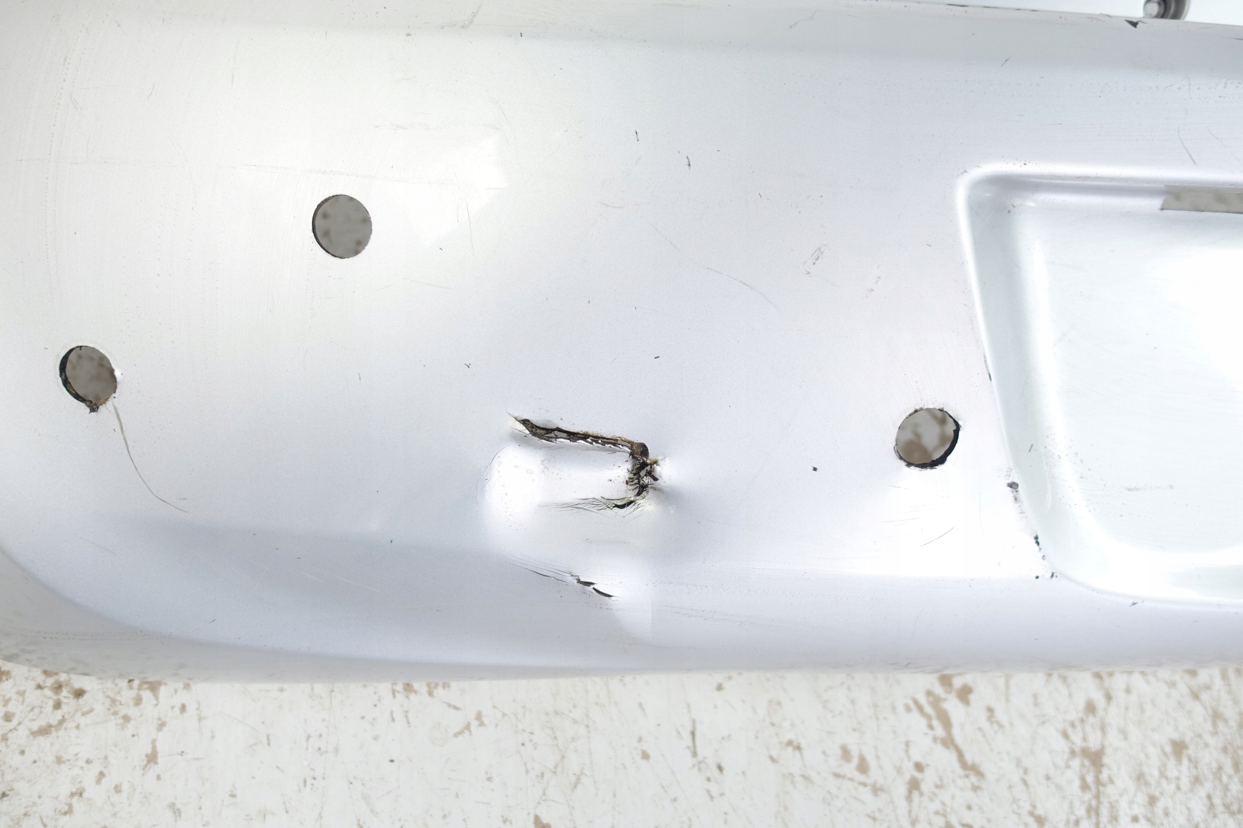 SUZUKI SWIFT IV 2004- bumper rear part rear 71811-52