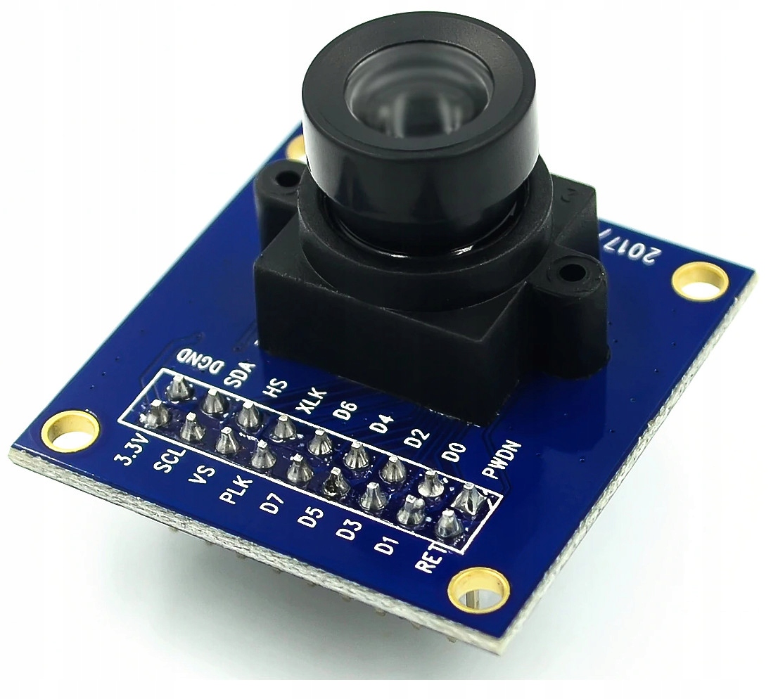 

Moduł Kamery Vga OV7670 Arduino 0,3MPx 640x480px