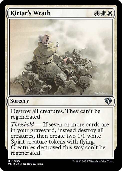 MtG: Kirtar's Wrath (CMM)