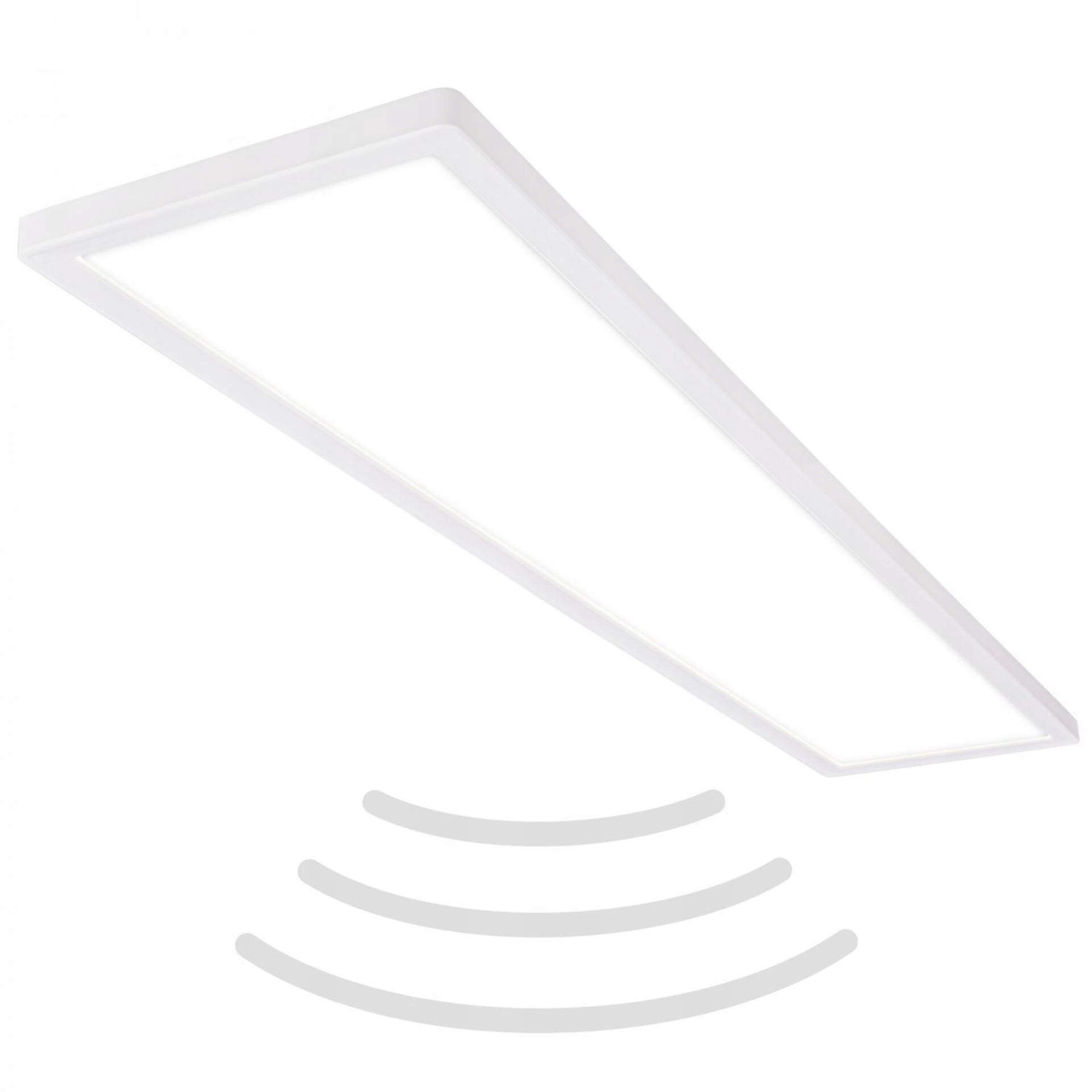 Led stropné svietidlo Briloner Move 33W 4800lm 4000K IP44 senzor