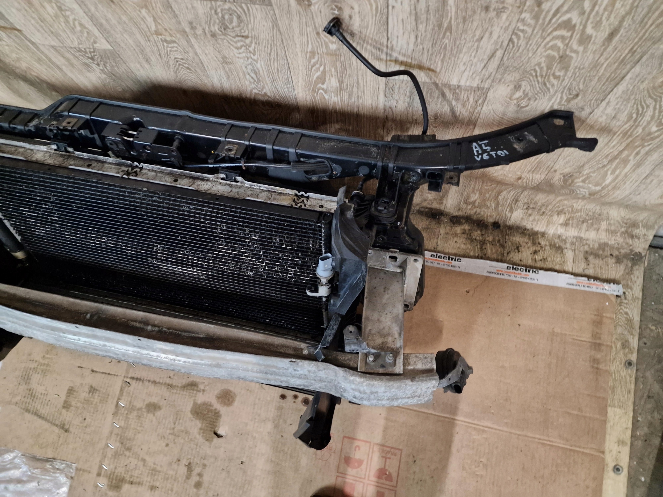 support panel for radiators radiator AUDI A5 2.7 TDI 3.0 TDI 2010