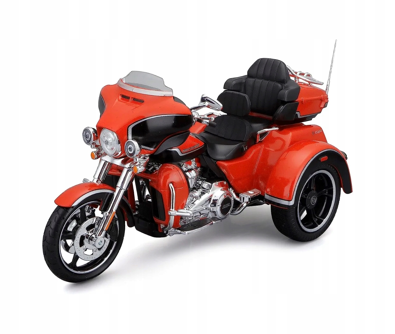 Maisto 32325 Harley Davidson 2021 Cvo Tri Glide Oranžová. 1/12