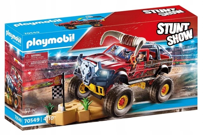 

Playmobil 70549 Monster Truck Rogacz Stunt Show