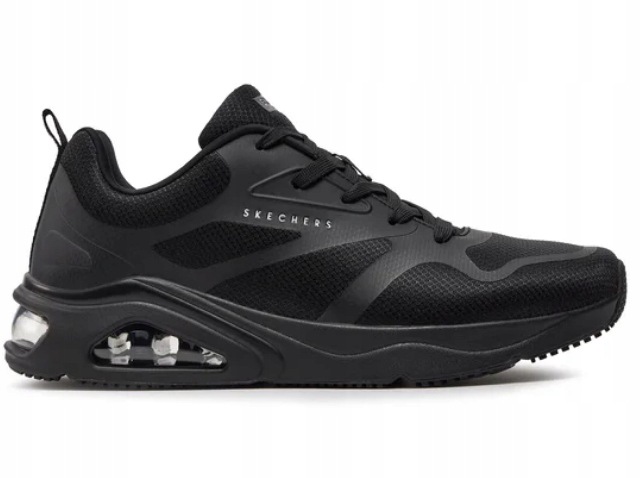 Pánské boty Skechers Tres-Air 183070-BBK černé 43 černé