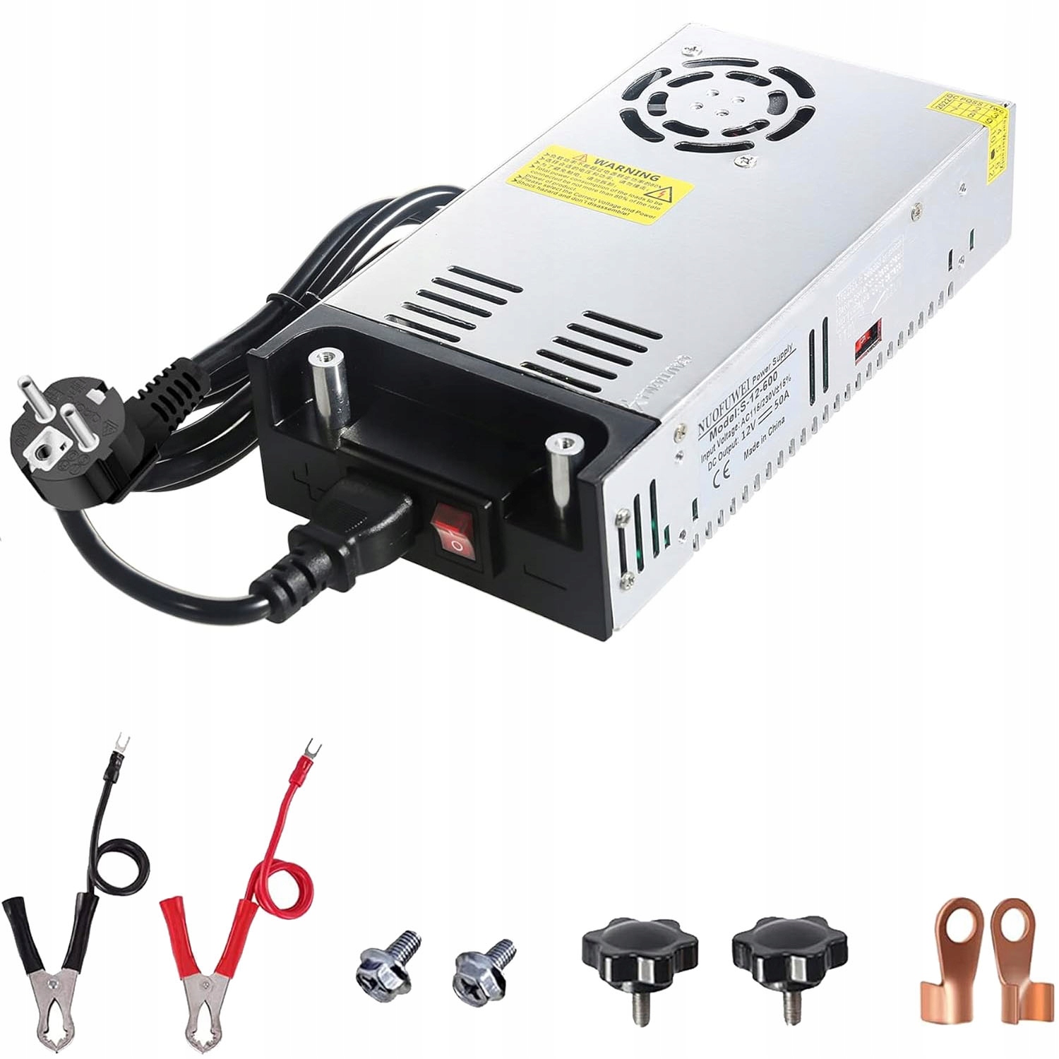 Impulsní napájecí zdroj 12V 600W 50A Ac transformátor na DC transformátor