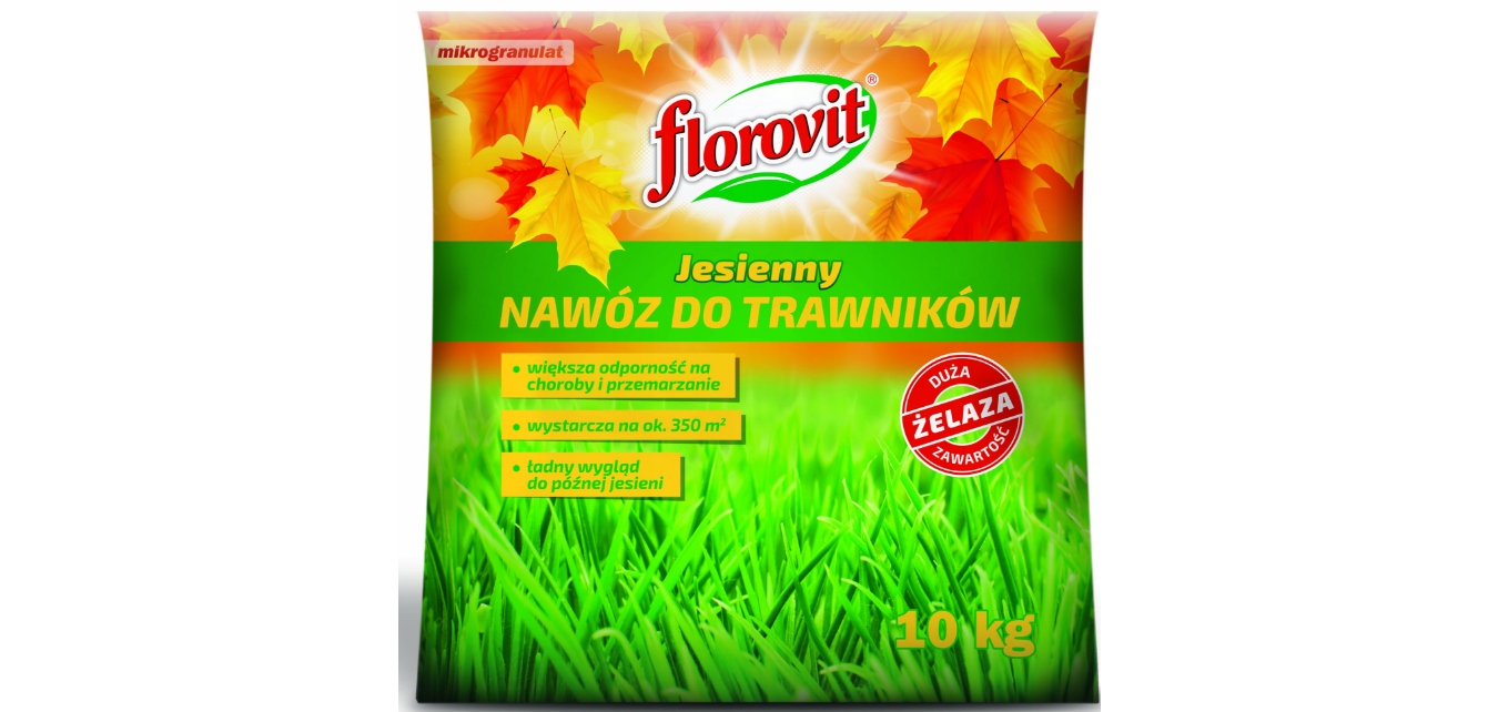 Jesienny Nawóz Do Trawników; Florovit 10 kg