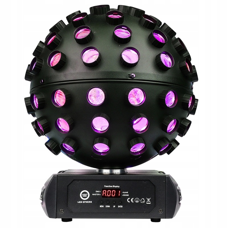 Světelný Efekt 5X18W Rgbwa Uv DMX Jevištní Stroboskop LIGHT4ME Led Sphere