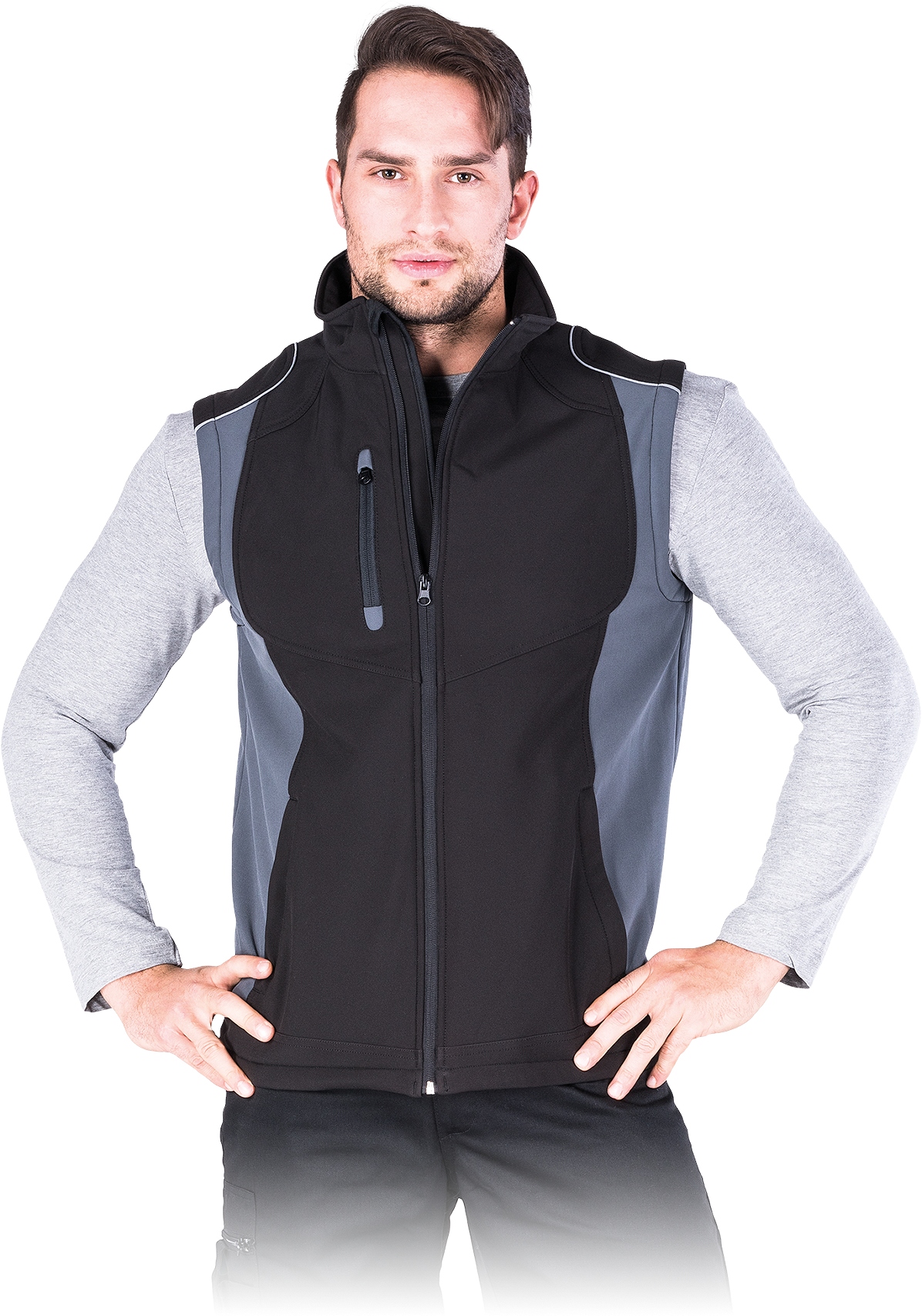 Vesta Softshell Lh-hase Bs XXL