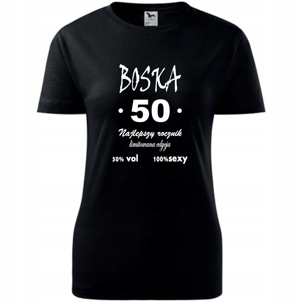 

Damska Koszulka Na Urodziny 50 60 70 80