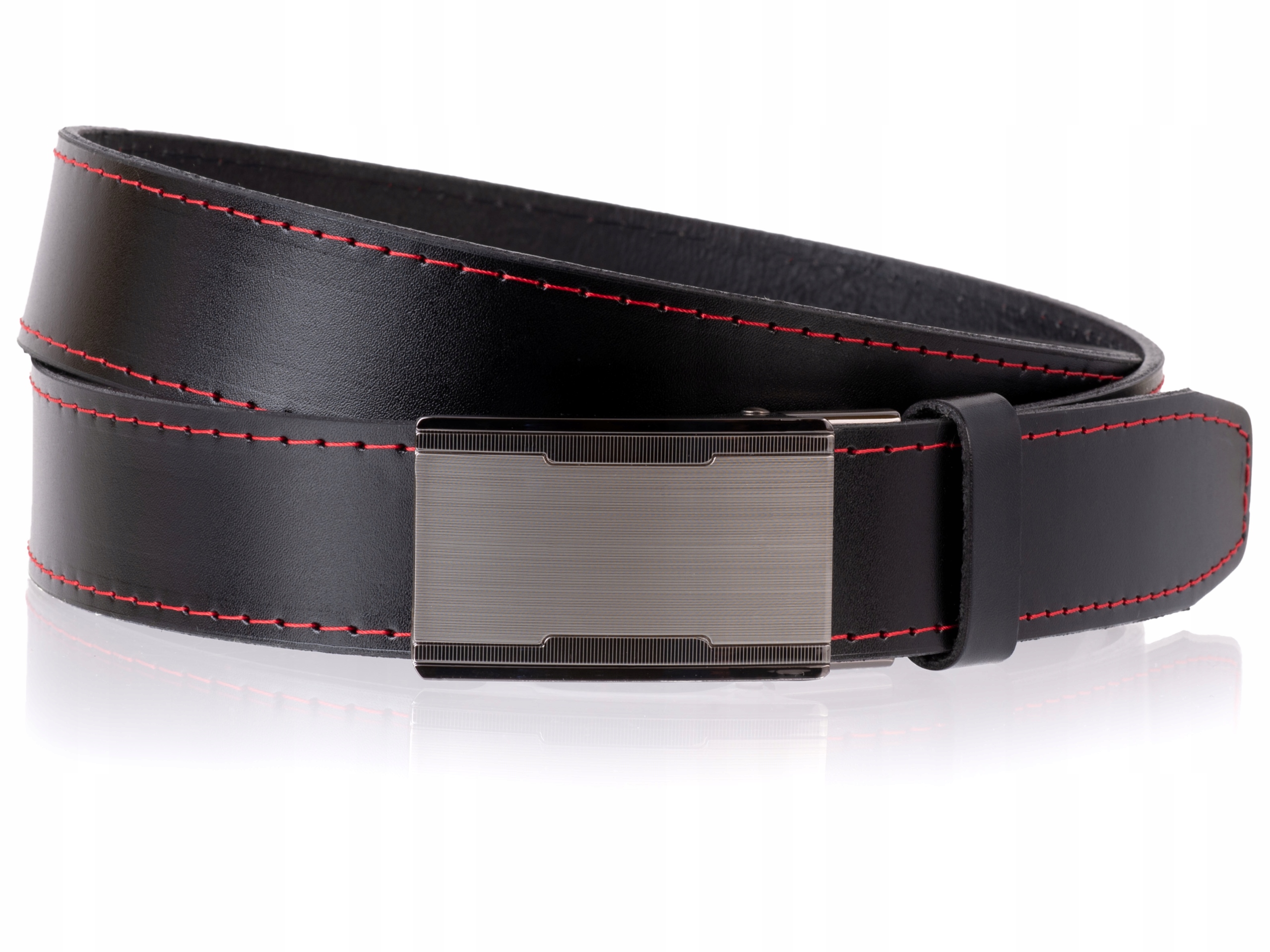 

Skórzany Pasek do spodni garnitur Automat obw. 100