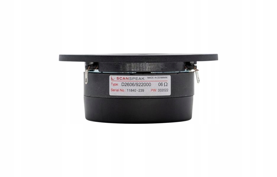 Głośnik wysokotonowy Scan-Speak Discovery D2606/922000 1" Model D2606/922000