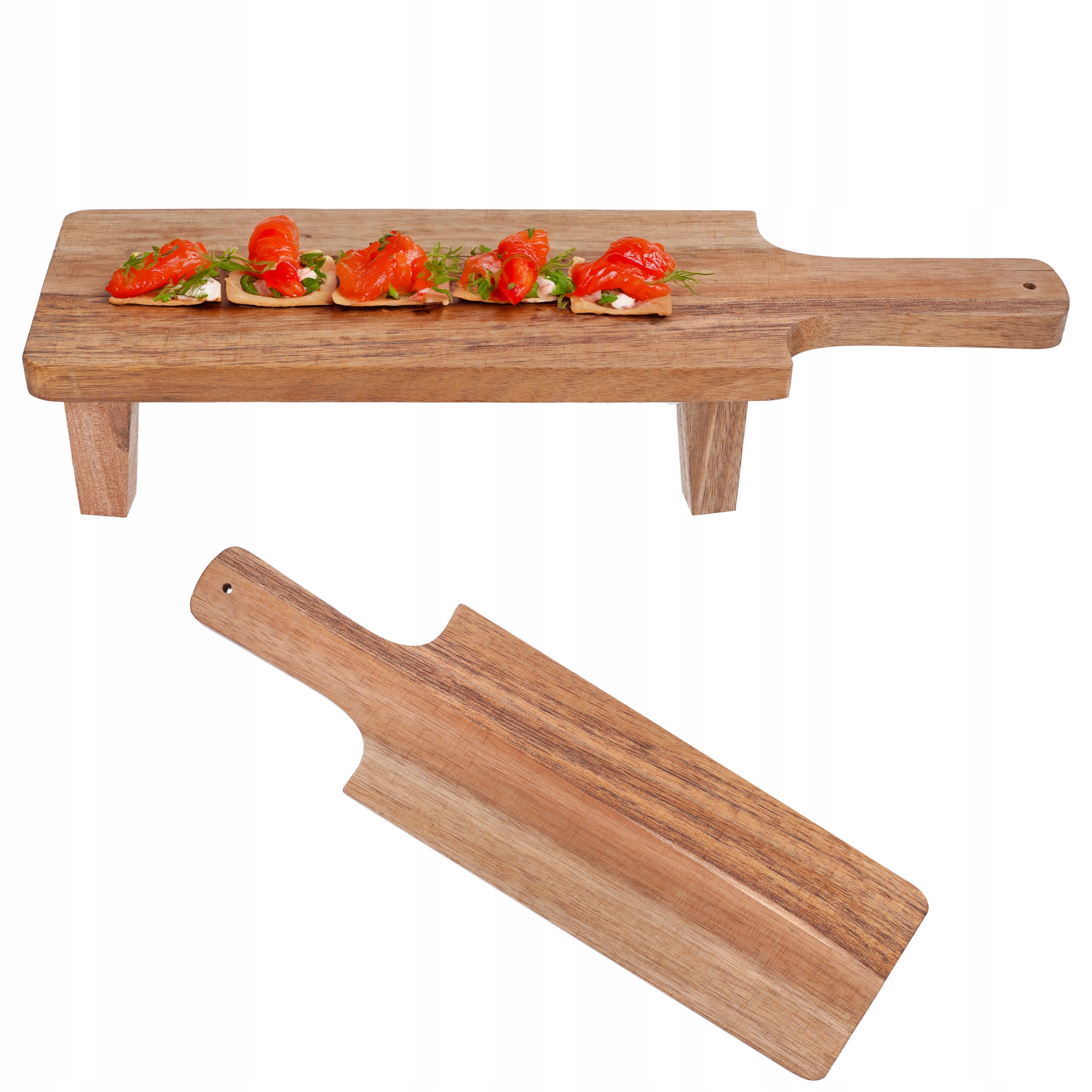 Servírovací tác prkénko na sýry, uzeniny, ovoce a předkrmy, 38 cm