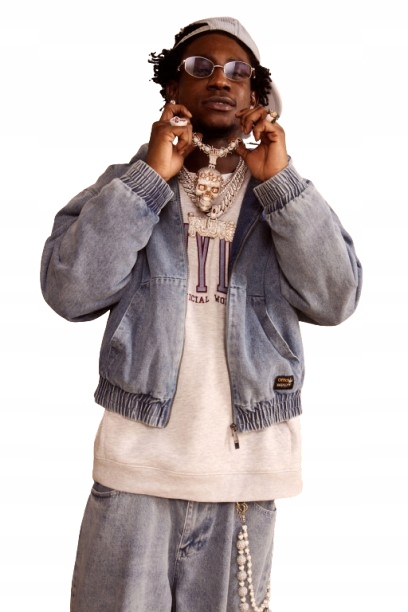 Boohooman Džínová Bunda S Kapucí A Prošívanou Podšívkou M Z3A