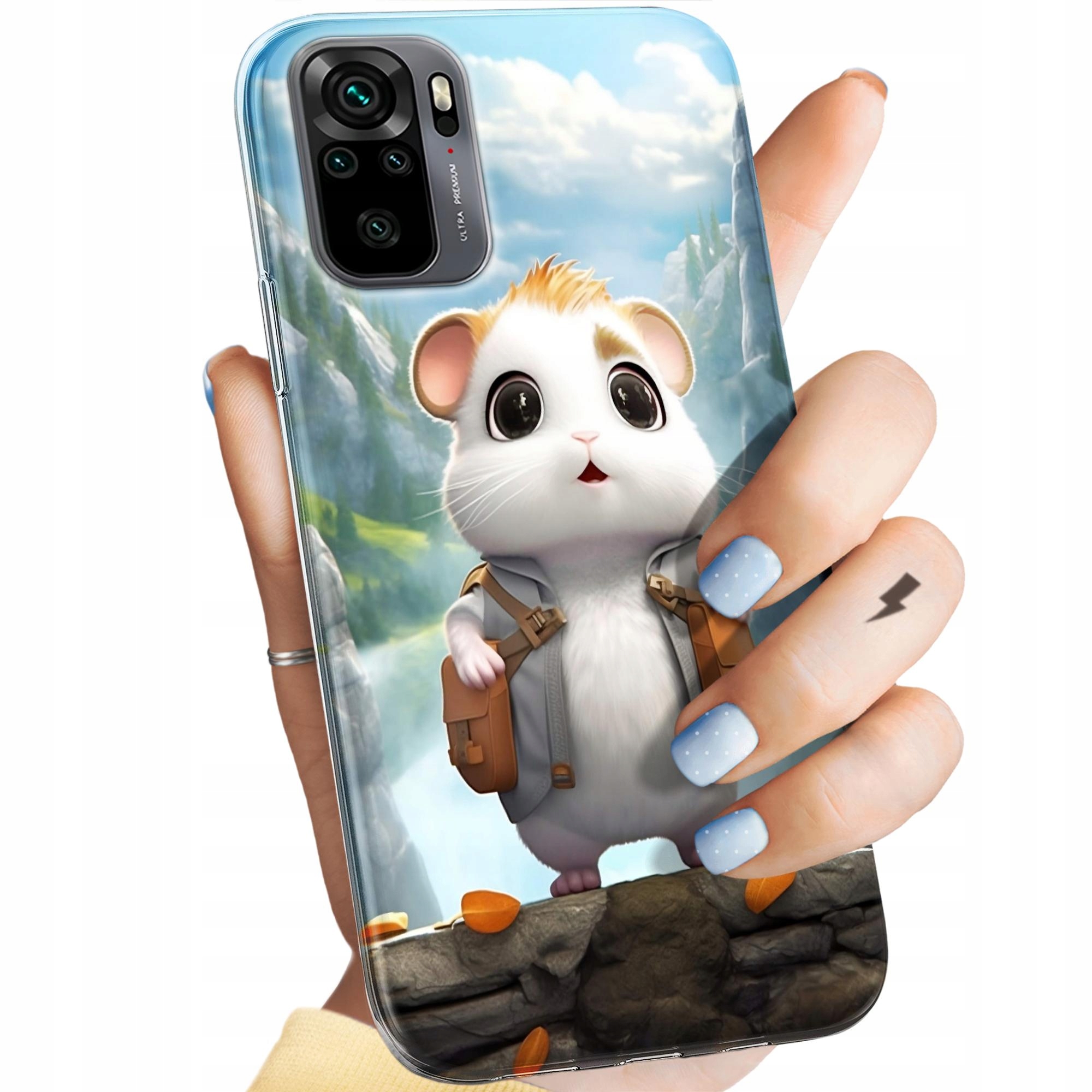 Etui Do Xiaomi Redmi Note 10 Chomiki Szynszyle Myszowate Obudowa Case