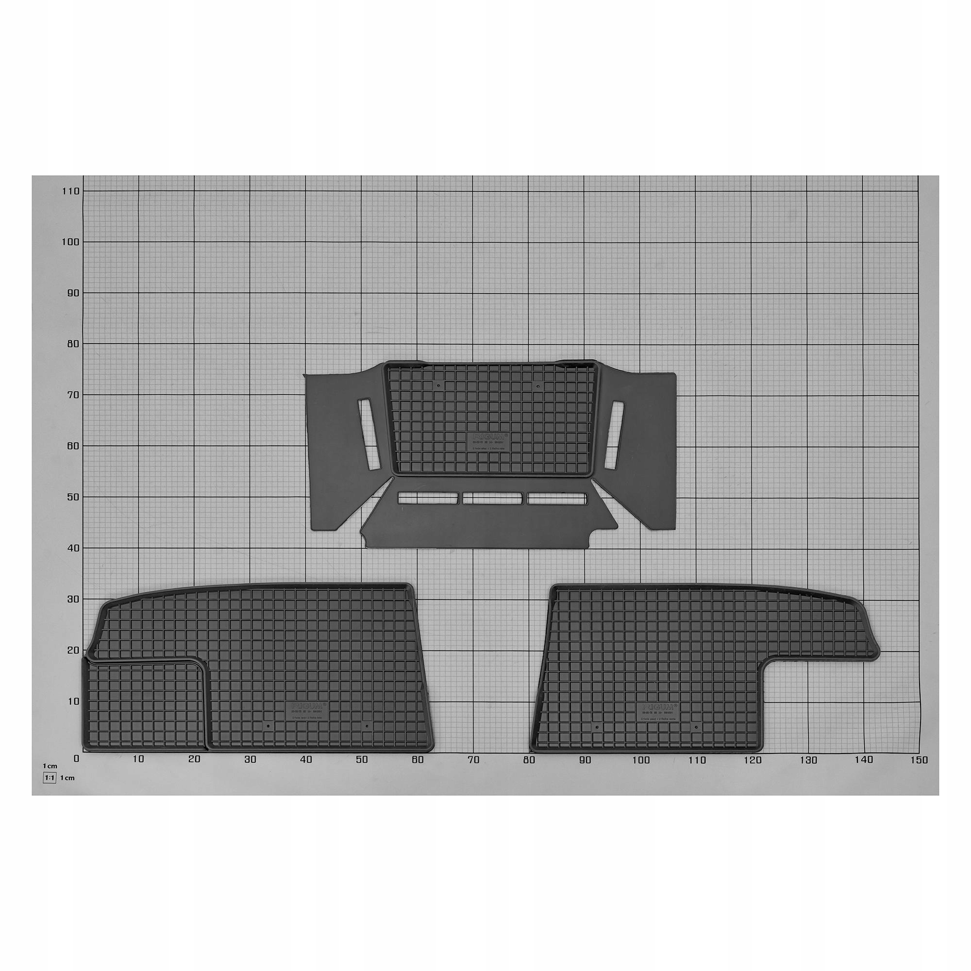 Zestaw dywaników do Fiat Talento od 2016 | 8/9 miejsc L2 Producent Rigum