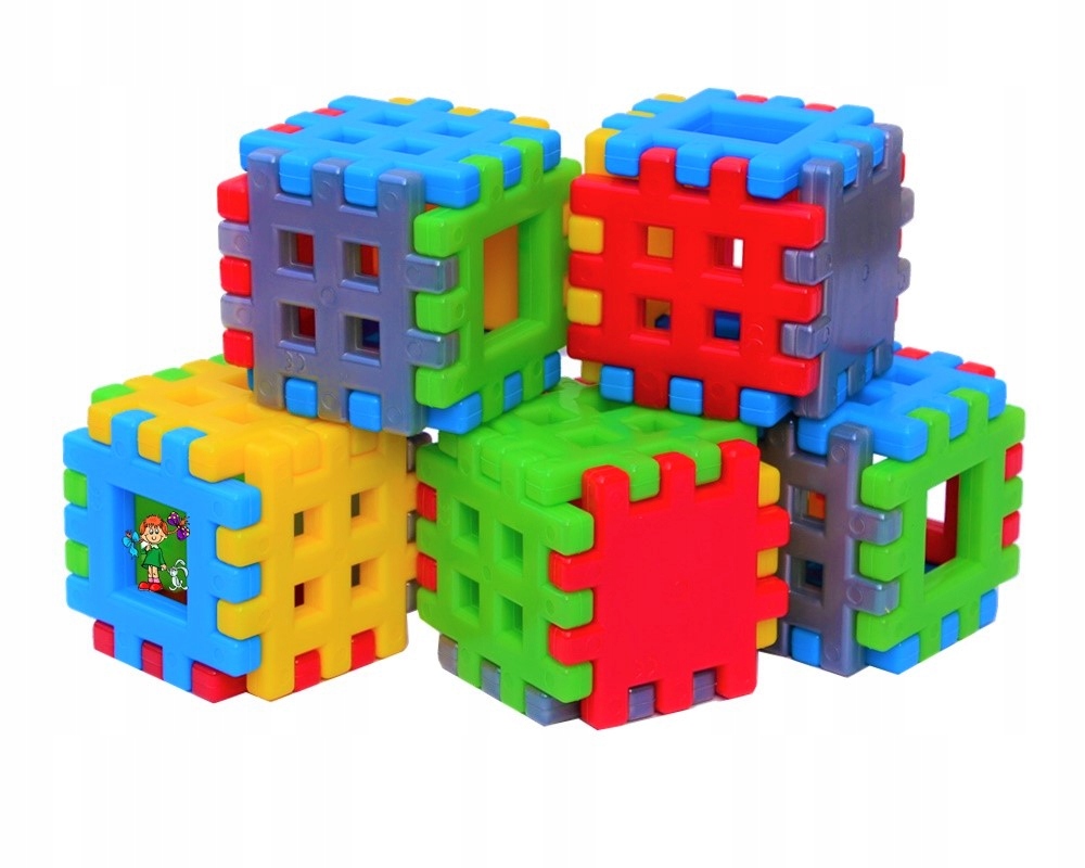 MEGA PAKA wafle ADUSIE KOSTKA 120 elementów Seria Adusie