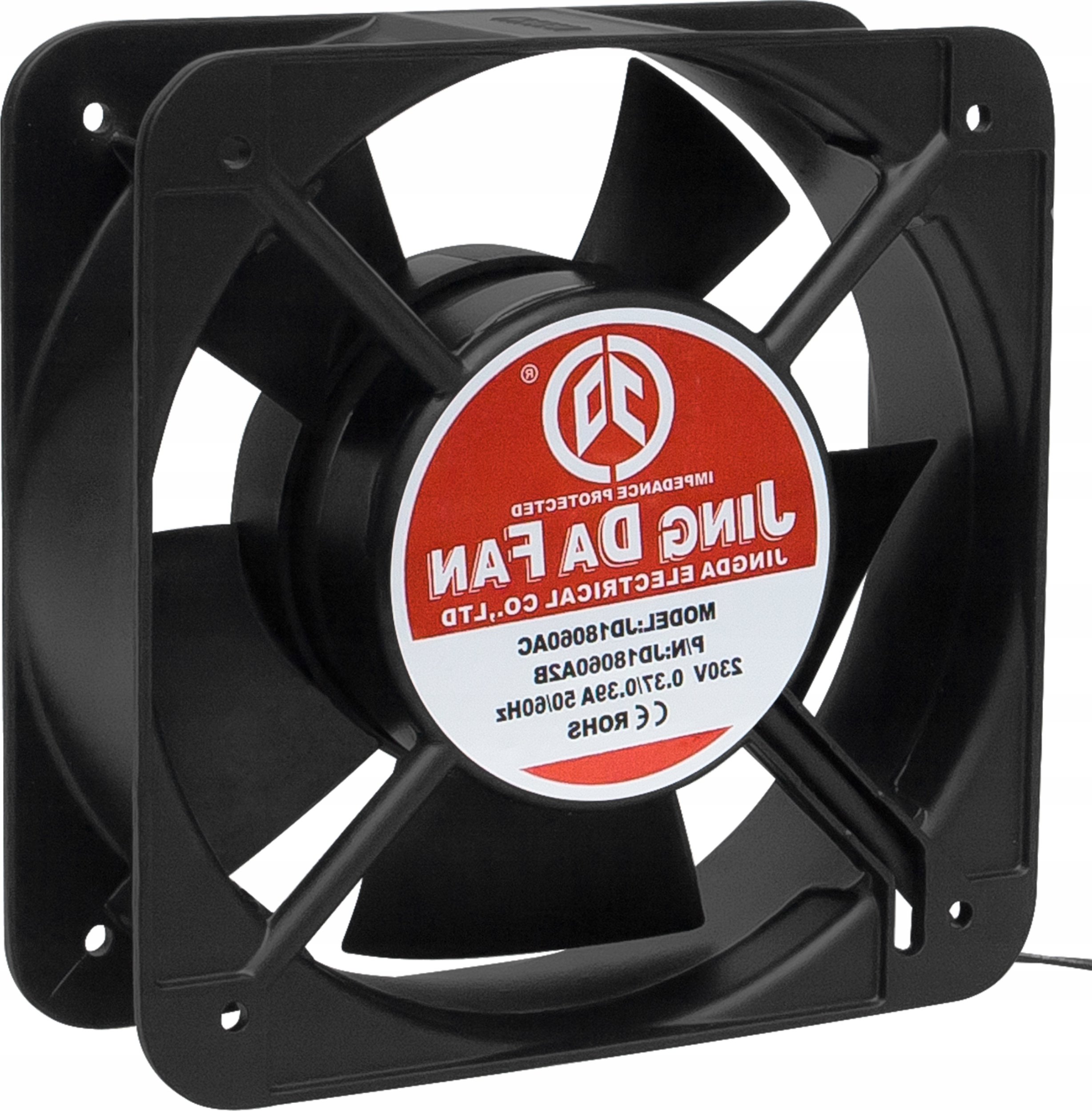 Kuličkový Ventilátor Chlazení Větrák Kuličkové Ložisko 2P 230v 180x60MM