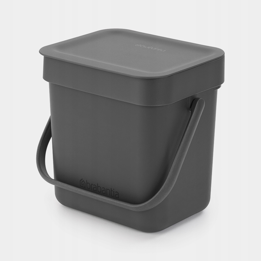 Plastový Odpadkový koš Brabantia 3l šedý