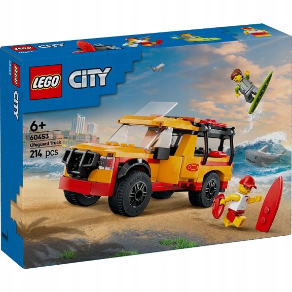 Lego City Záchranná dodávka plážových záchranářů 60453