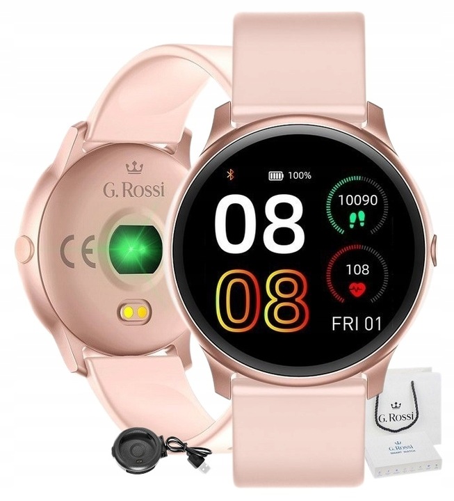 

Smartwatch G. Rossi Ciśnienie Puls Kroki Sms Box