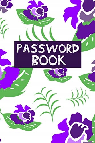 Flowers Studio, Jack alan Password book: Log Book keeper with alphabetical