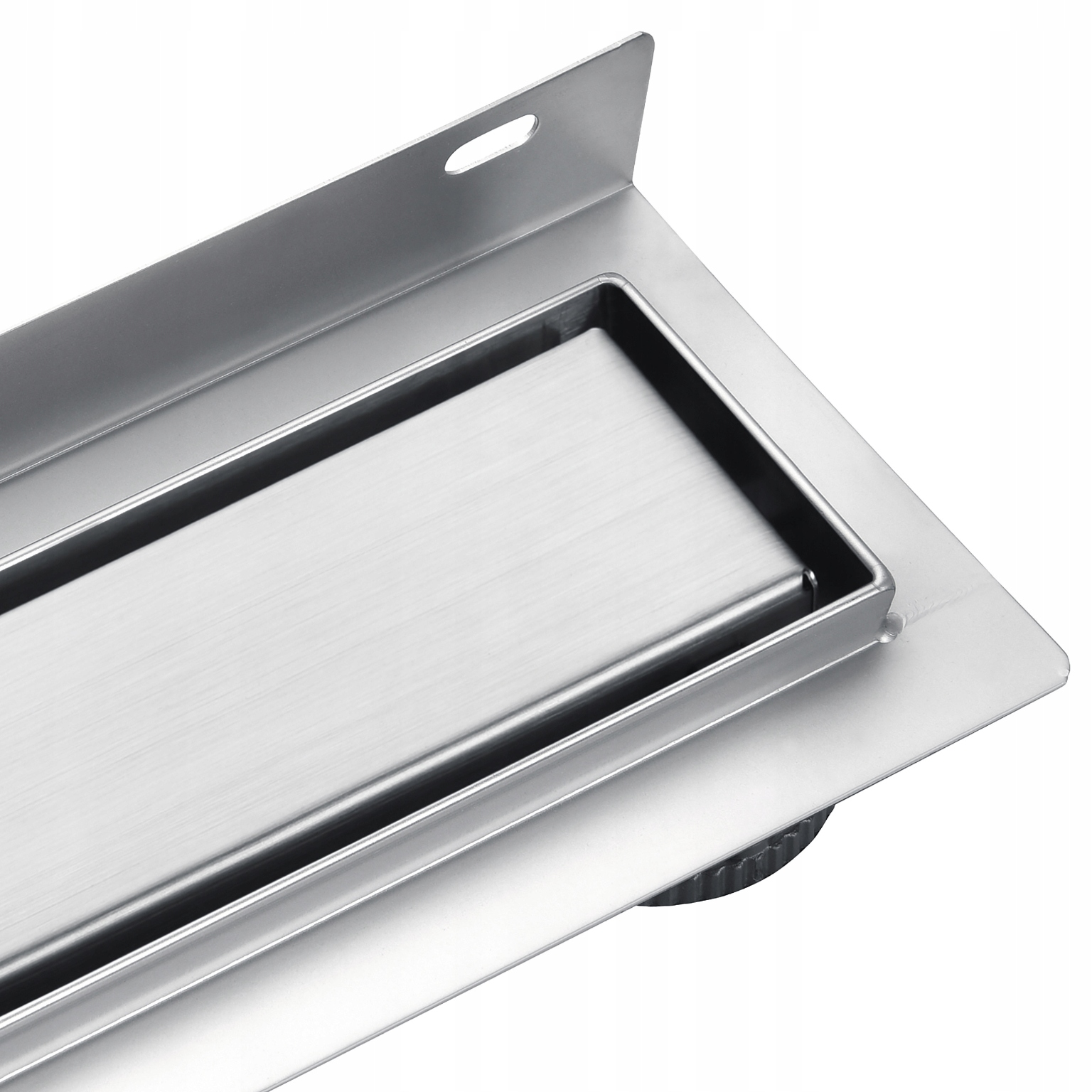 Aquauno 2v1 Nástenný odtok 90 cm s otočným sifónom a vysokou priepustnosťou